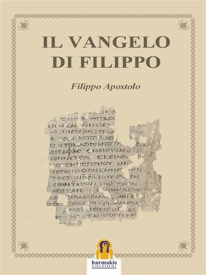cover image of Il Vangelo di Filippo